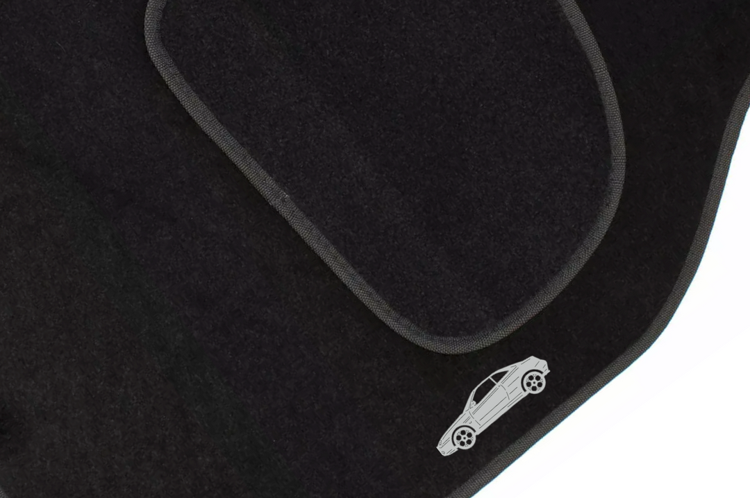 Alfa Romeo GTV (1994-2004) Floor Mat Emblem Set – Stainless Steel Badges Car Mats Badges Decoin