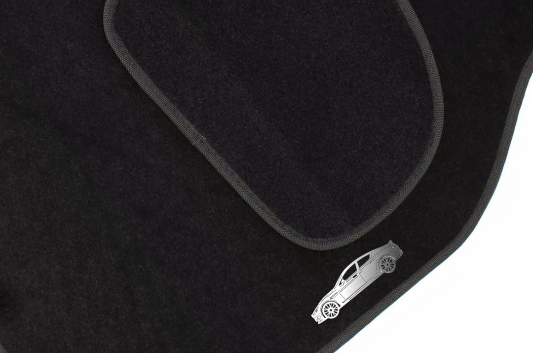 Aston Martin Rapide (2010+) Floor Mat Emblem Set – Stainless Steel Badges Car Mats Badges Decoin