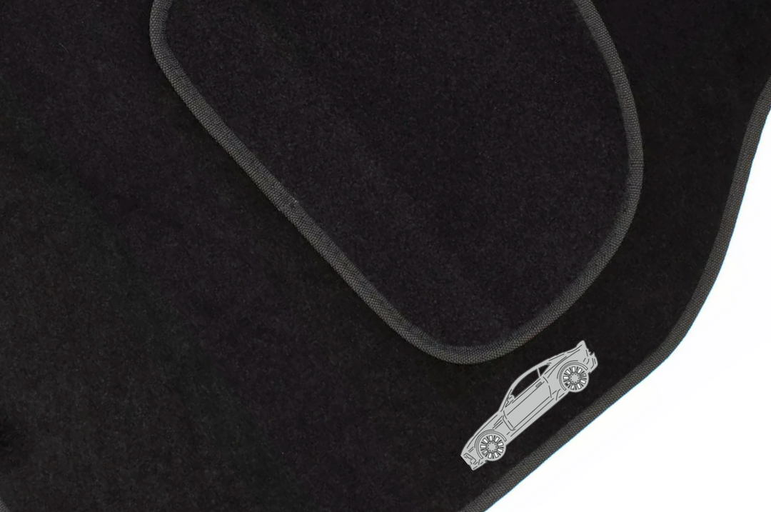 Aston Martin Valour (2023+) Floor Mat Emblem Set – Stainless Steel Badges Car Mats Badges Decoin