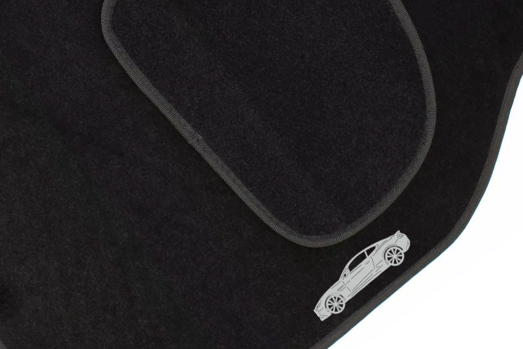 Aston Martin Vanquish II (2012-2018) Floor Mat Emblem Set – Stainless Steel Badges Car Mats Badges Decoin