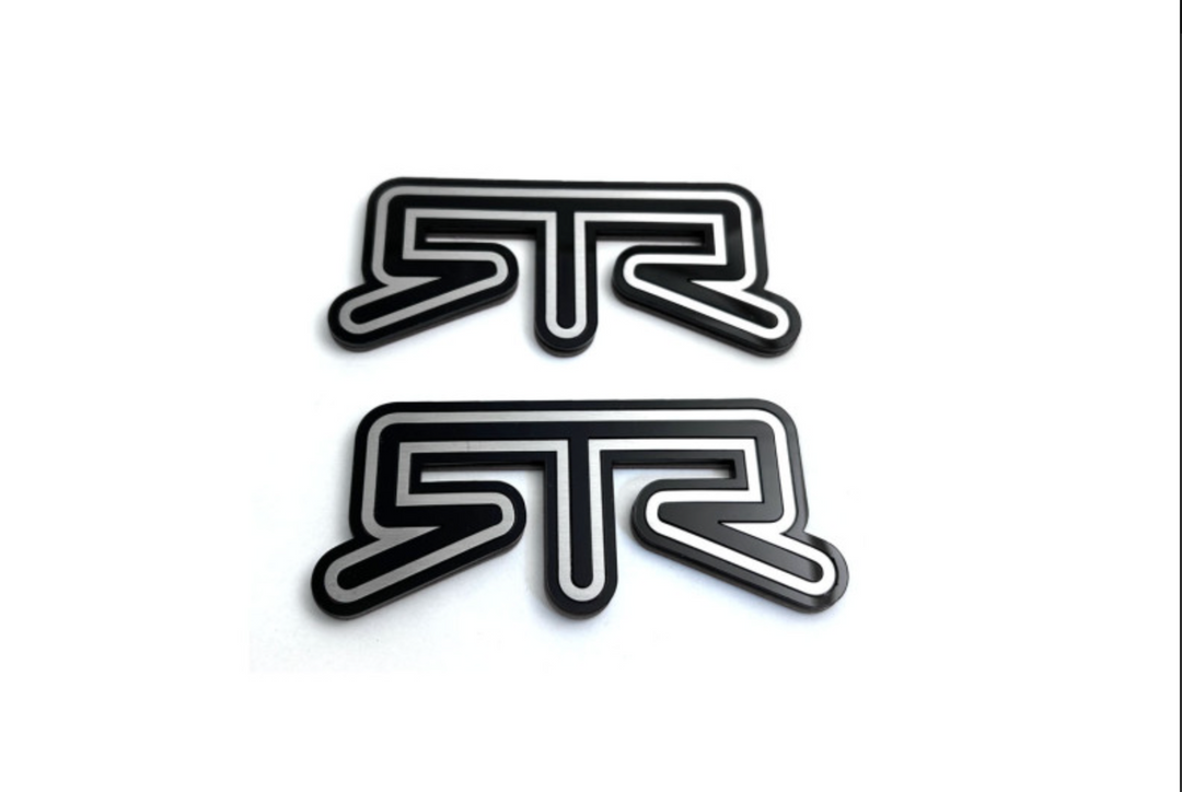 Ford Mustang Emblem & Badge Set - Grille and Tailgate RTR logo Ford emblems decoinfabric