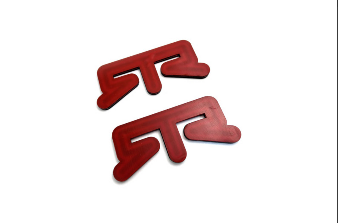 Ford Mustang Emblem & Badge Set - Grille and Tailgate RTR logo Ford emblems decoinfabric