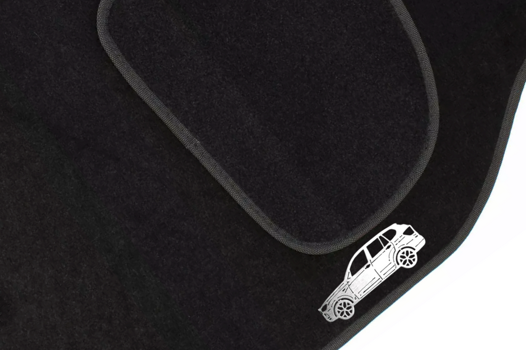 BMW X3 F25 (2010-2018) Floor Mat Emblem Set – Stainless Steel Badges Car Mats Badges Decoin