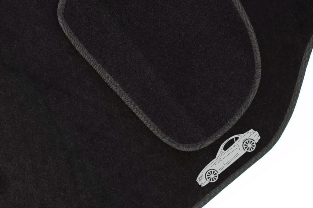 BMW Z4 II (2009-2016) Floor Mat Emblem Set – Stainless Steel Badges Car Mats Badges Decoin