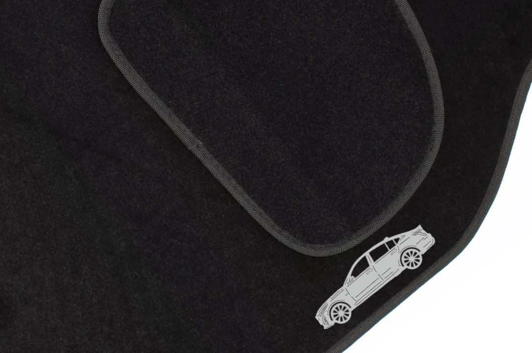 Cadillac CT5 (2019+) Floor Mat Emblem Set – Stainless Steel Badges Car Mats Badges Decoin