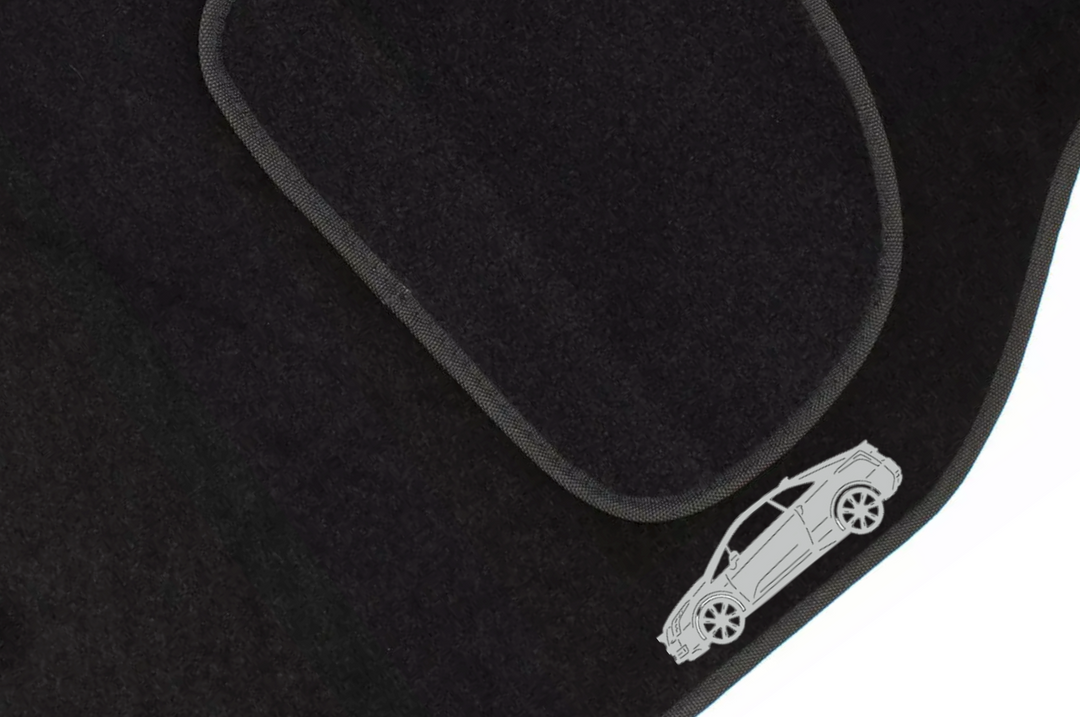 Cadillac ELR (2013-2016) Floor Mat Emblem Set – Stainless Steel Badges Car Mats Badges Decoin