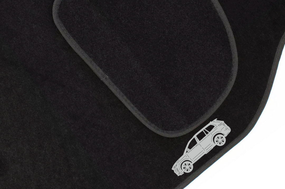 Cadillac XT6 (2019+) Floor Mat Emblem Set – Stainless Steel Badges Car Mats Badges Decoin