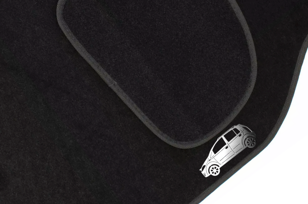 Chery Kimo (2006+) Floor Mat Emblem Set – Stainless Steel Badges Car Mats Badges Decoin