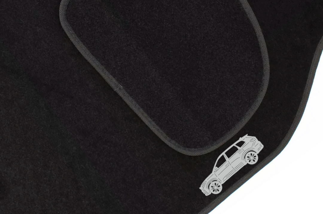 Chery Tiggo 8 (2018+) Floor Mat Emblem Set – Stainless Steel Badges Car Mats Badges Decoin