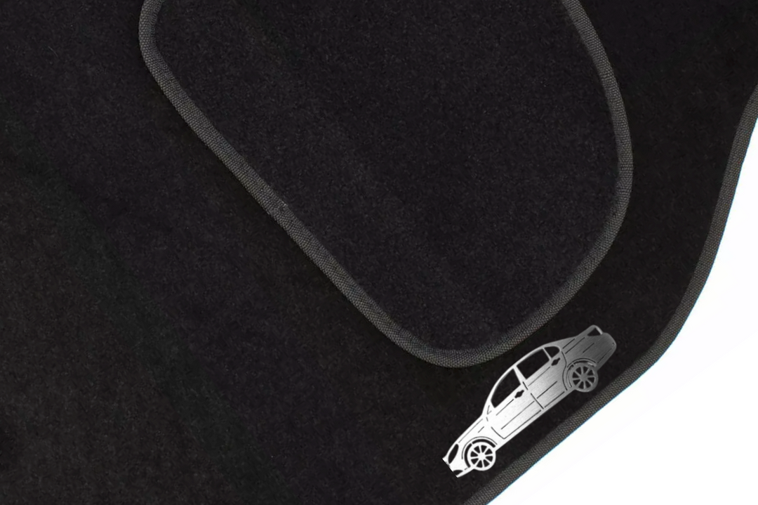 Chevrolet Epica (2006-2012) Floor Mat Emblem Set – Stainless Steel Badges Car Mats Badges Decoin