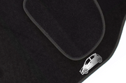 Chevrolet Spark III (2009-2012) Floor Mat Emblem Set – Stainless Steel Badges Car Mats Badges Decoin