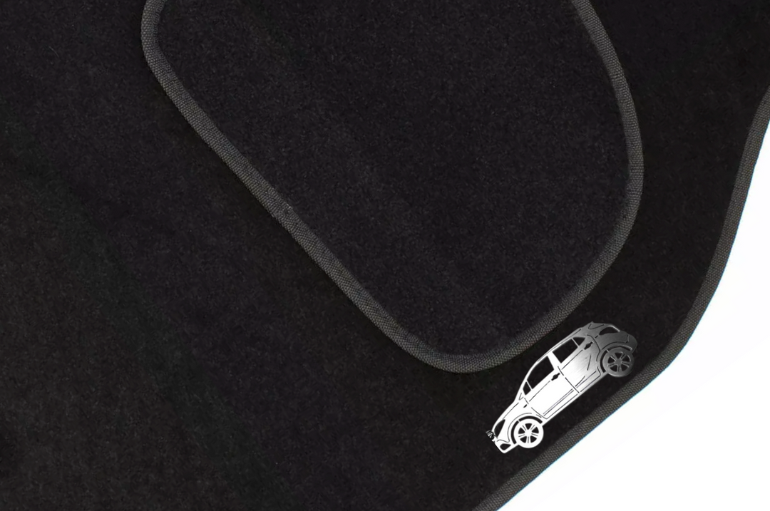 Chevrolet Tracker (2013+) Floor Mat Emblem Set – Stainless Steel Badges Car Mats Badges Decoin