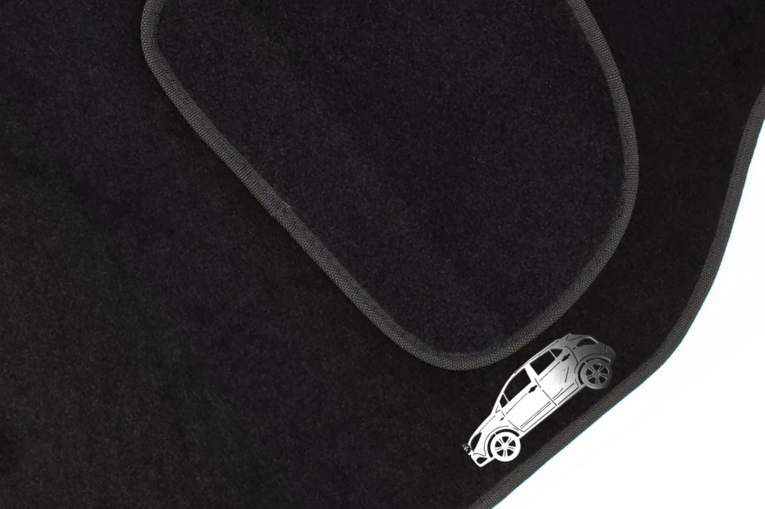 Chevrolet Trax I (2012-2022) Floor Mat Emblem Set – Stainless Steel Badges Car Mats Badges Decoin