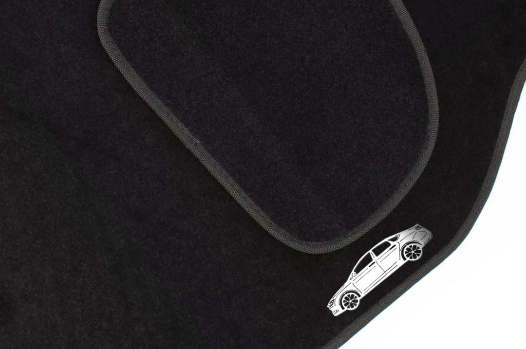 Chrysler 200 II (2015-2017) Floor Mat Emblem Set – Stainless Steel Badges Car Mats Badges Decoin