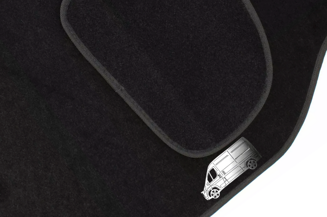 Citroen Jumper II (2006+) Floor Mat Emblem Set – Stainless Steel Badges Car Mats Badges Decoin