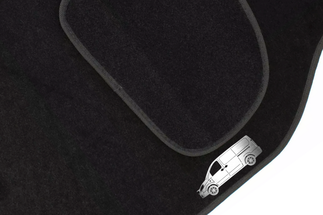 Citroen Jumpy II (2007-2016) Floor Mat Emblem Set – Stainless Steel Badges Car Mats Badges Decoin