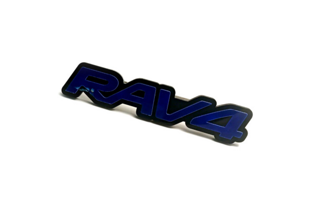 Toyota Rav4 Radiator grille emblem with Rav4 logo Toyota emblems decoinfabric