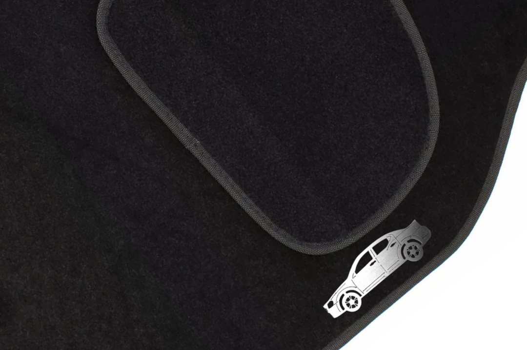 Dodge Avenger (2007-2014) Floor Mat Emblem Set – Stainless Steel Badges Car Mats Badges Decoin