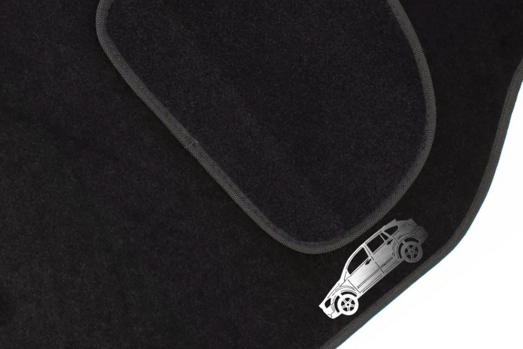 Dodge Caliber (2007-2012) Floor Mat Emblem Set – Stainless Steel Badges Car Mats Badges Decoin