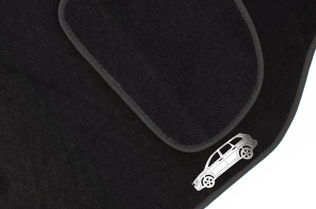 Fiat Freemont (2011+) Floor Mat Emblem Set – Stainless Steel Badges Car Mats Badges Decoin