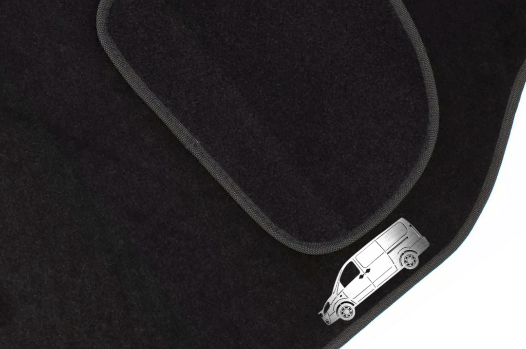 Fiat Scudo II (2007-2016) Floor Mat Emblem Set – Stainless Steel Badges Car Mats Badges Decoin