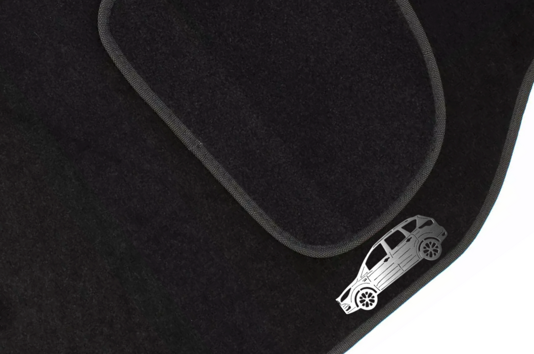 Ford Escape III (2013-2019) Floor Mat Emblem Set – Stainless Steel Badges Car Mats Badges Decoin