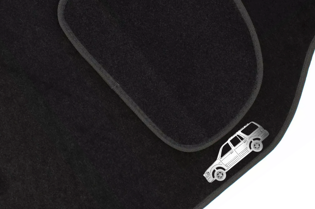 Ford Expedition III (2007-2017) Floor Mat Emblem Set – Stainless Steel Badges Car Mats Badges Decoin