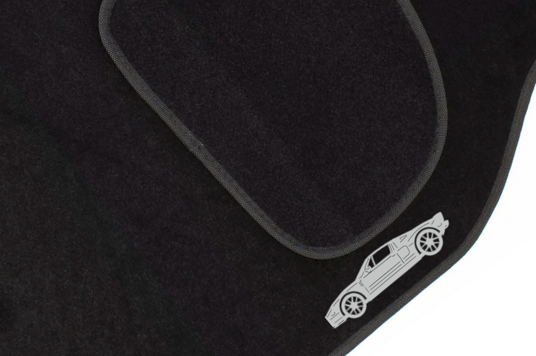 Ford GT I (2004-2006) Floor Mat Emblem Set – Stainless Steel Badges Car Mats Badges Decoin