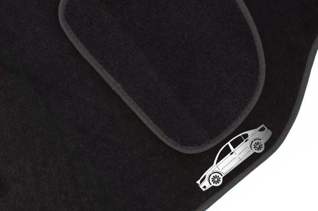 Honda Accord 9 4D (2013-2018) Floor Mat Emblem Set – Stainless Steel Badges Car Mats Badges Decoin