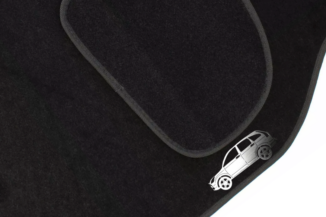 Honda CR-V III (2007-2012) Floor Mat Emblem Set – Stainless Steel Badges Car Mats Badges Decoin