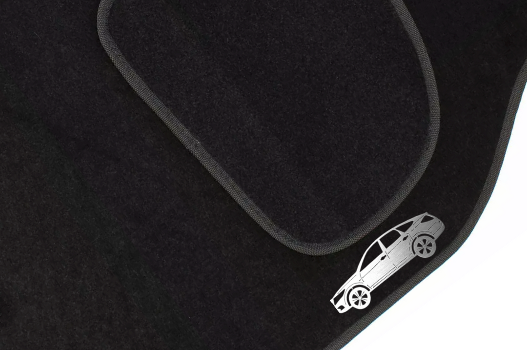 Honda Crosstour (2010-2015) Floor Mat Emblem Set – Stainless Steel Badges Car Mats Badges Decoin