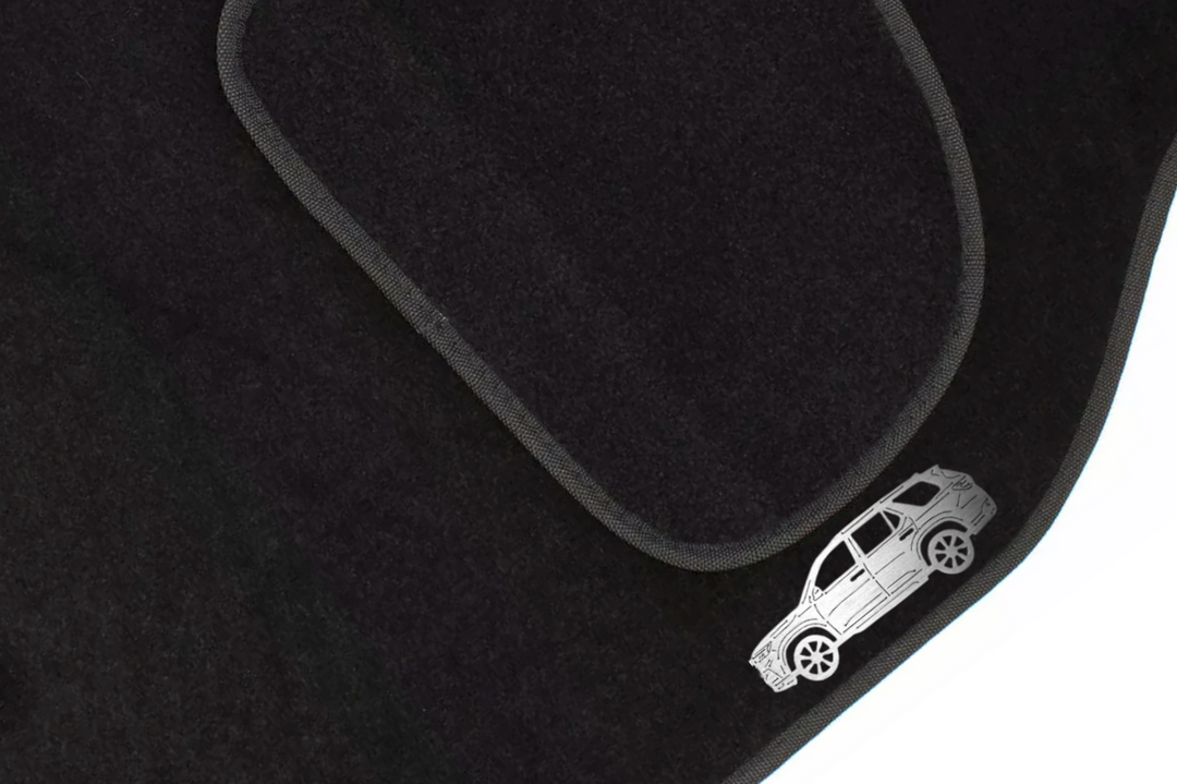 Honda Pilot IV (2023+) Floor Mat Emblem Set – Stainless Steel Badges Car Mats Badges Decoin