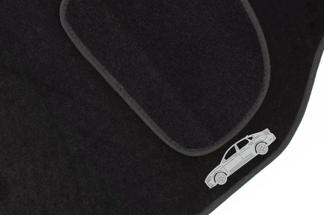 Hyundai Grandeur VI (2016-2022) Floor Mat Emblem Set – Stainless Steel Badges Car Mats Badges Decoin