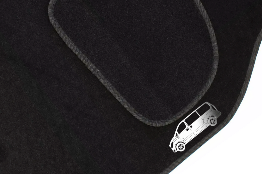 Hyundai H-1 (2007+) Floor Mat Emblem Set – Stainless Steel Badges Car Mats Badges Decoin