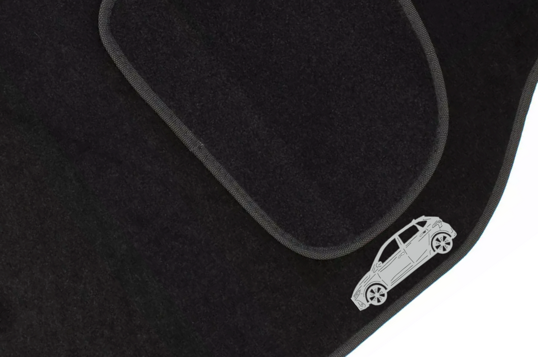 Hyundai i20 III (2020+) Floor Mat Emblem Set – Stainless Steel Badges Car Mats Badges Decoin