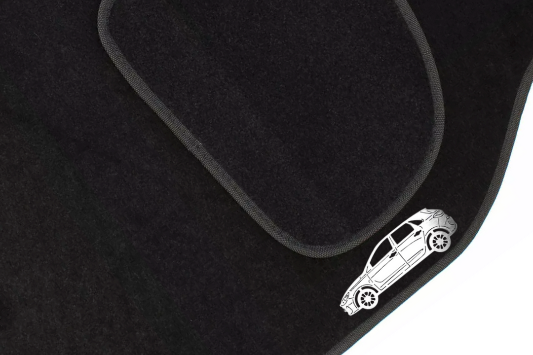 Hyundai i30 III (2017+) Floor Mat Emblem Set – Stainless Steel Badges Car Mats Badges Decoin