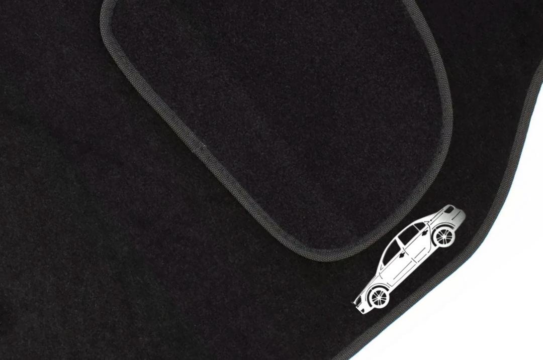 Hyundai Sonata V NF (2005-2010) Floor Mat Emblem Set – Stainless Steel Badges Car Mats Badges Decoin