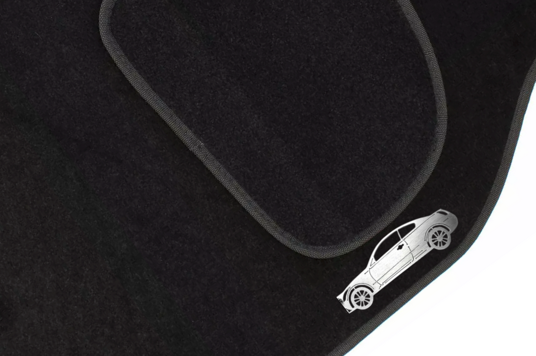 Infiniti G Coupe (2008-2013) Floor Mat Emblem Set – Stainless Steel Badges Car Mats Badges Decoin