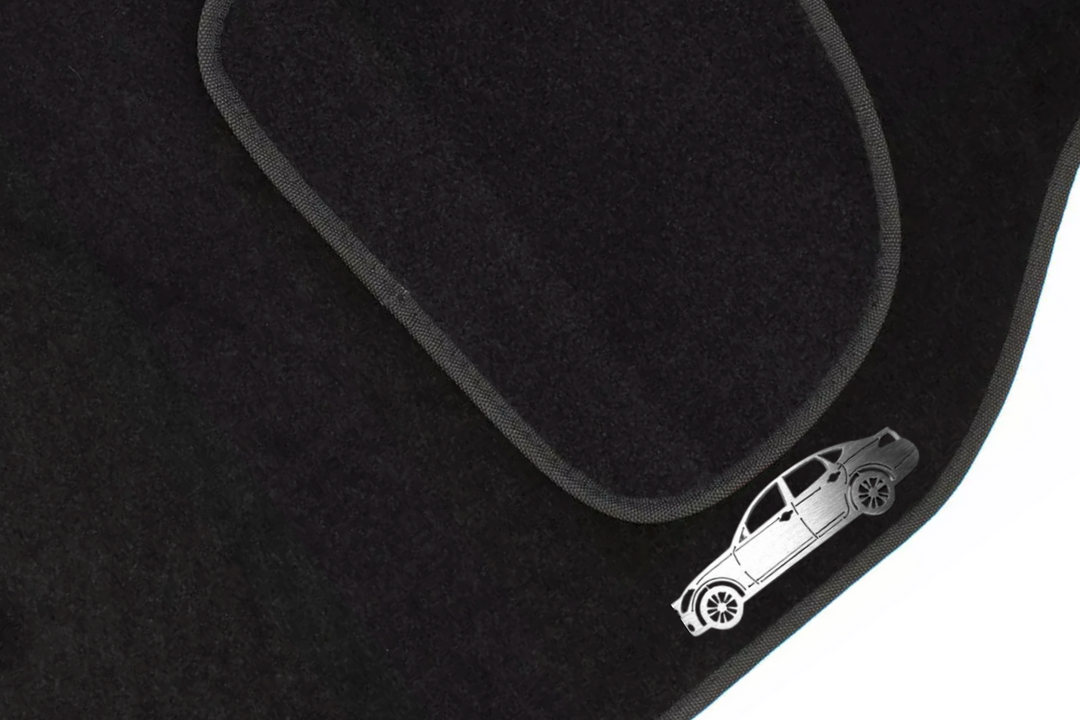 Infiniti Q70 (2013+) Floor Mat Emblem Set – Stainless Steel Badges Car Mats Badges Decoin