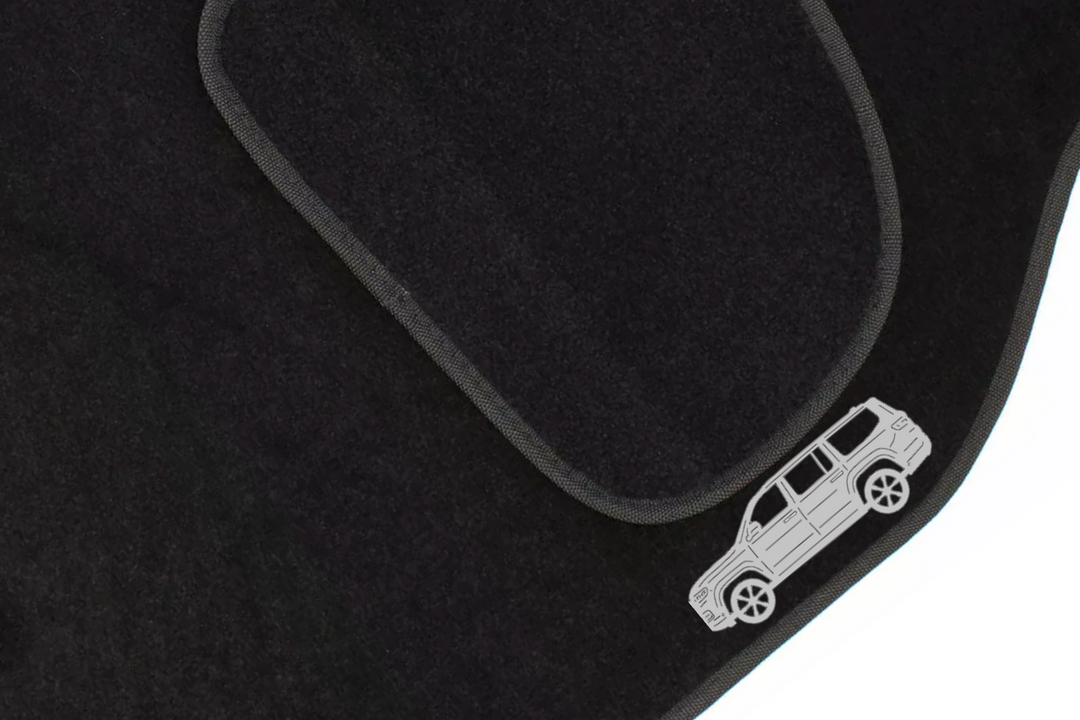 Jeep Grand Wagoneer (2021+) Floor Mat Emblem Set – Stainless Steel Badges Car Mats Badges Decoin