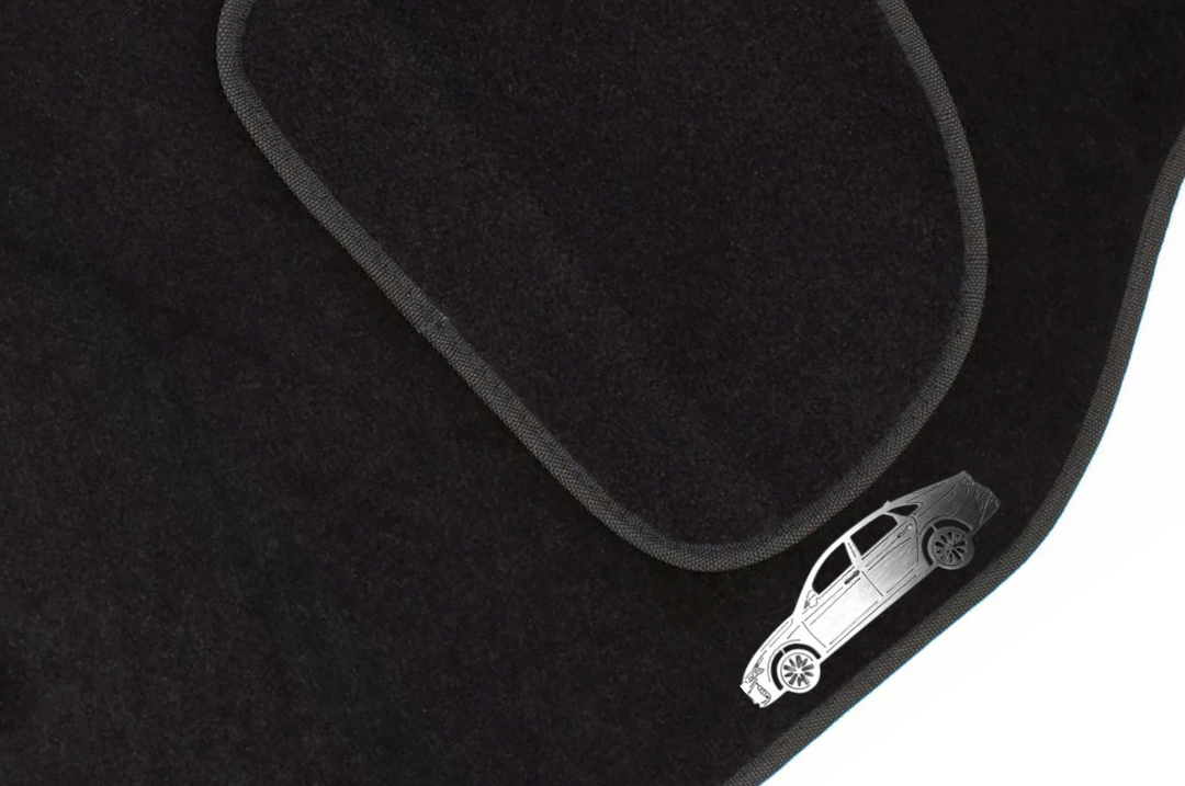 Kia K5 (2019+) Floor Mat Emblem Set – Stainless Steel Badges Car Mats Badges Decoin