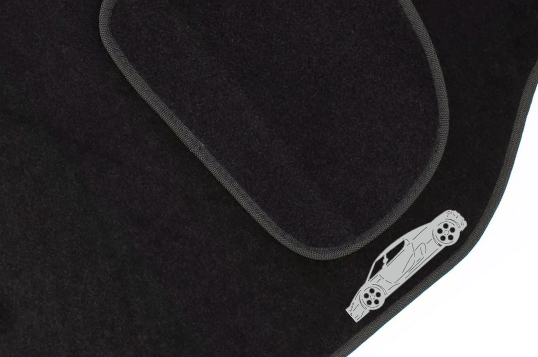 Koenigsegg CC850 (2024+) Floor Mat Emblem Set – Stainless Steel Badges Car Mats Badges Decoin