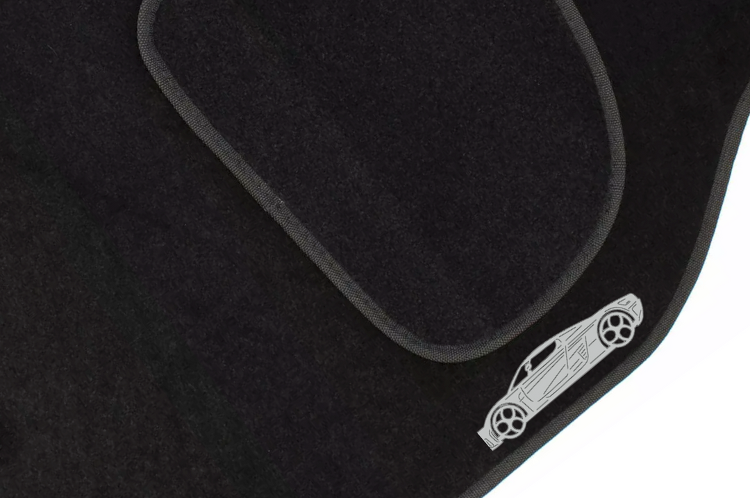 Koenigsegg Regera (2015-2020) Floor Mat Emblem Set – Stainless Steel Badges Car Mats Badges Decoin