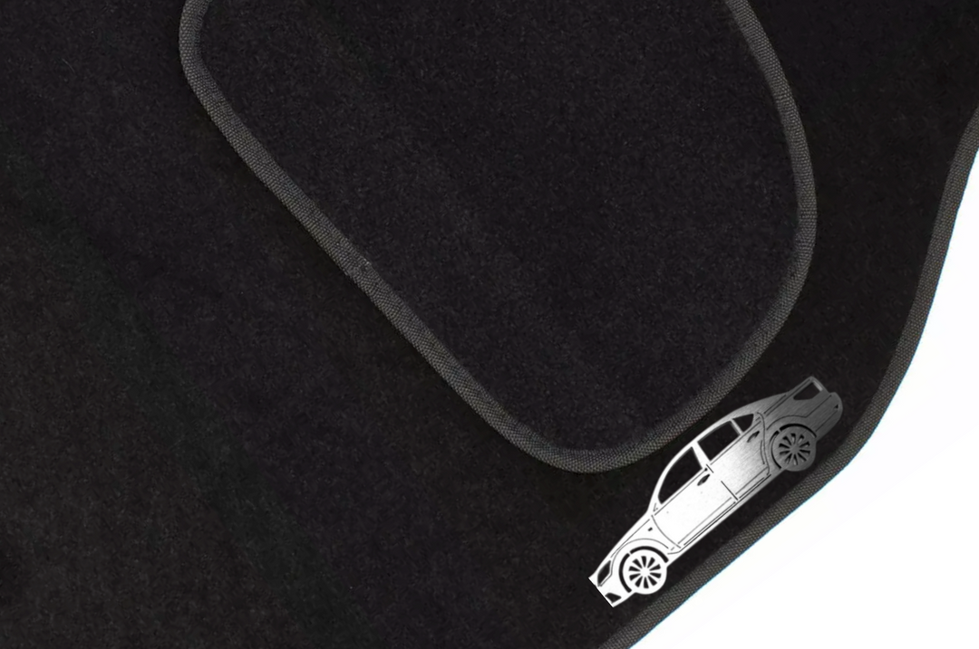 Lexus LS IV (2006-2017) Floor Mat Emblem Set – Stainless Steel Badges Car Mats Badges Decoin