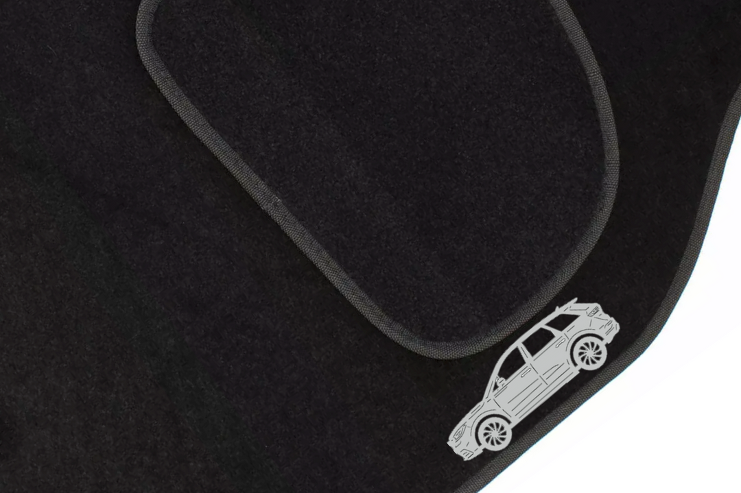 Lincoln Corsair (2020+) Floor Mat Emblem Set – Stainless Steel Badges Car Mats Badges Decoin