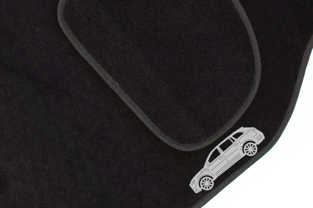 Lincoln MKT (2010-2019) Floor Mat Emblem Set – Stainless Steel Badges Car Mats Badges Decoin