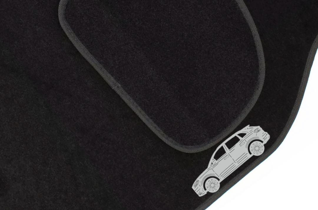 Lincoln Nautilus I (2019-2023) Floor Mat Emblem Set – Stainless Steel Badges Car Mats Badges Decoin