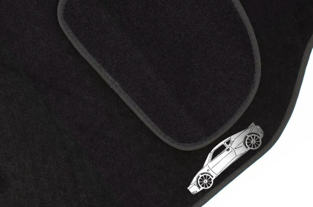 Lotus Evora (2010+) Floor Mat Emblem Set – Stainless Steel Badges Car Mats Badges Decoin