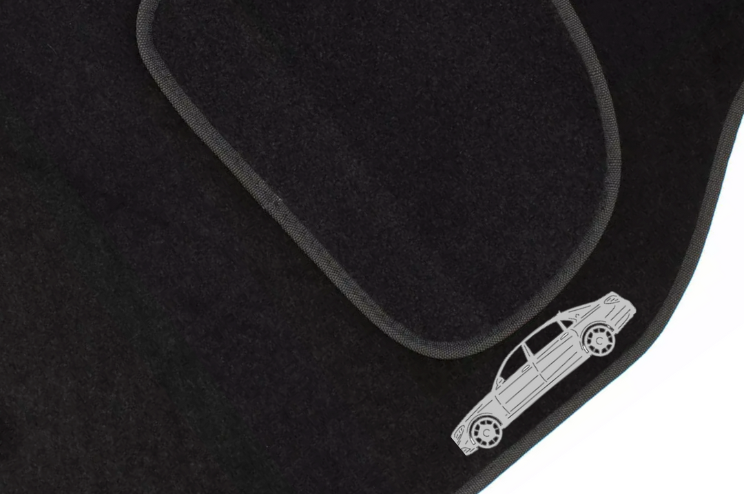 Maybach S222 (2013-2020) Floor Mat Emblem Set – Stainless Steel Badges Car Mats Badges Decoin