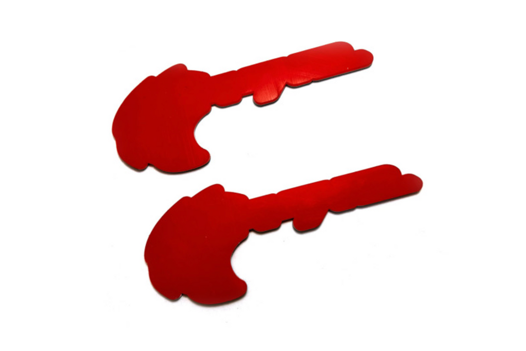 DODGE emblem for fenders with SRT Hellcat Fire logo Dodge emblems decoinfabric